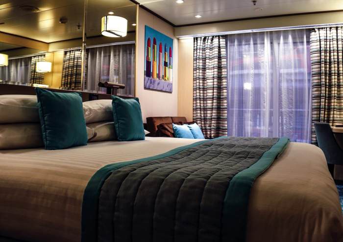 Fred. Olsen Cruise Line Bolette Terrace Cabin Bedroom.jpg